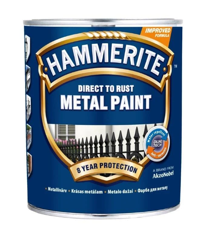 KRĀSA HAMMERITE SARKANS GLANCĒTA 750ML