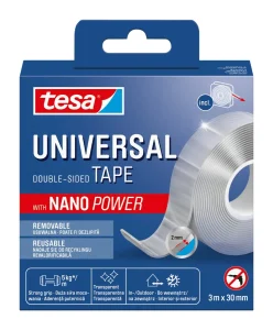 ADHESIVE TAPE TWO-SIDED. UNIVERSAL NANOPOWER 1X3M