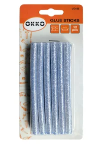 GLUE STICKS 7.2X100MM 12G SILVER COLOR