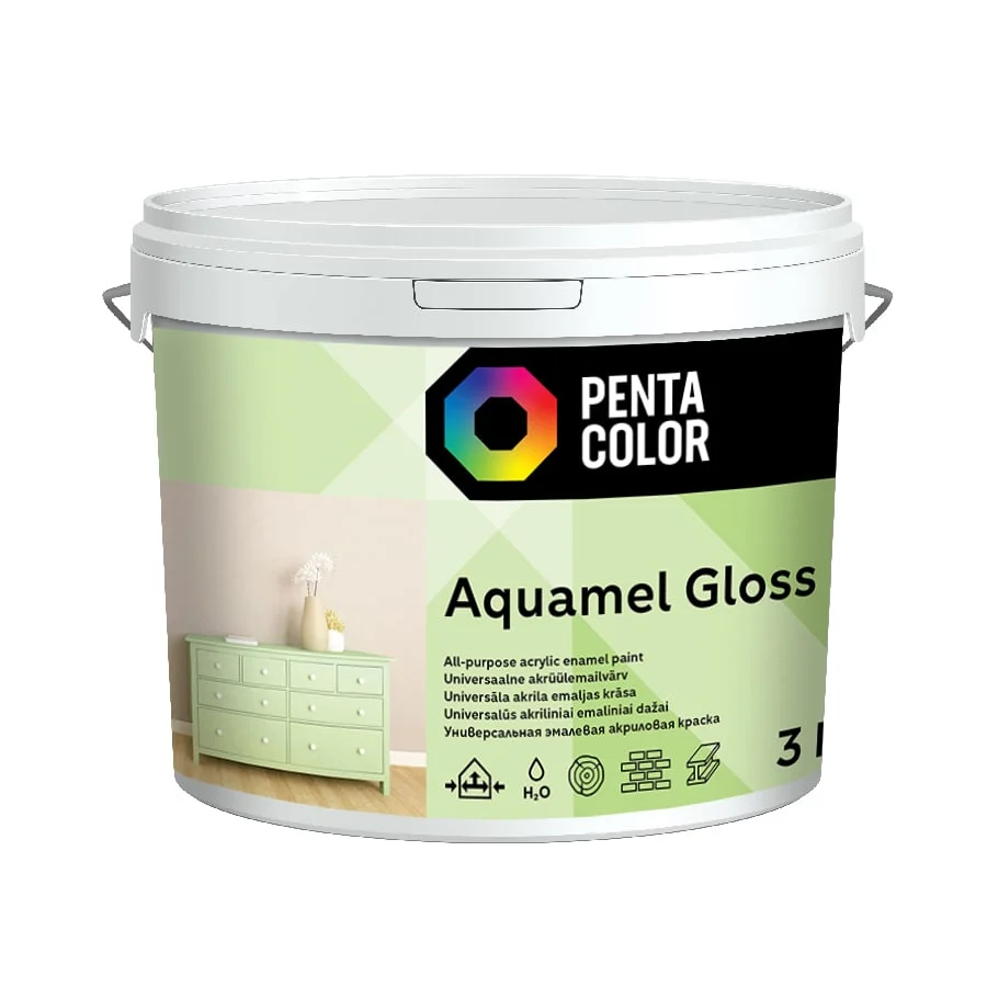 KRĀSA AQUAMEL BALTA 3 KG SPĪDĪGA