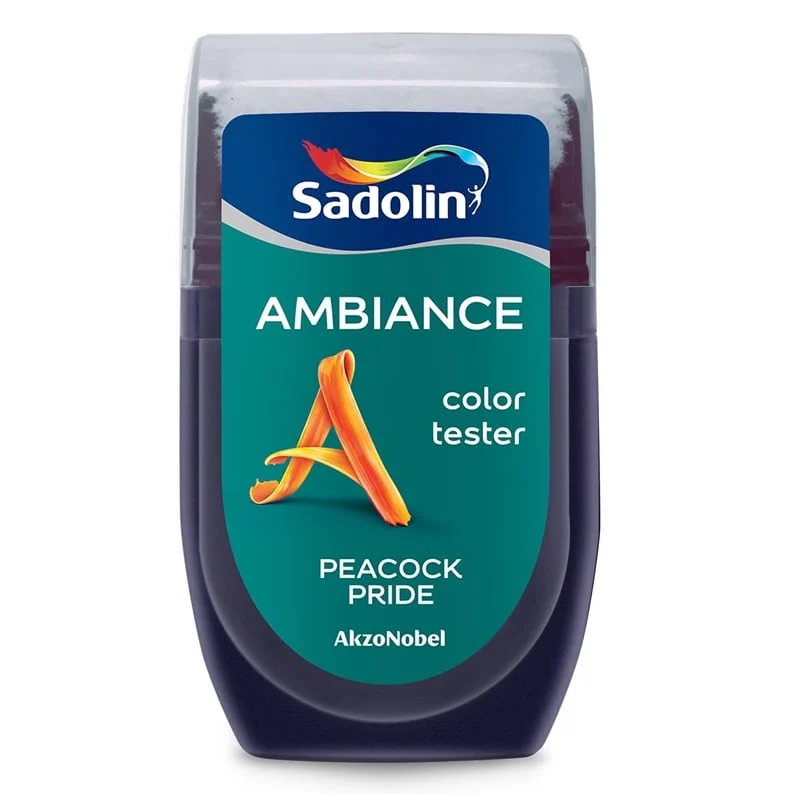 KRĀSAS PARAUGS AMBIANCE PEACOCK PRIDE