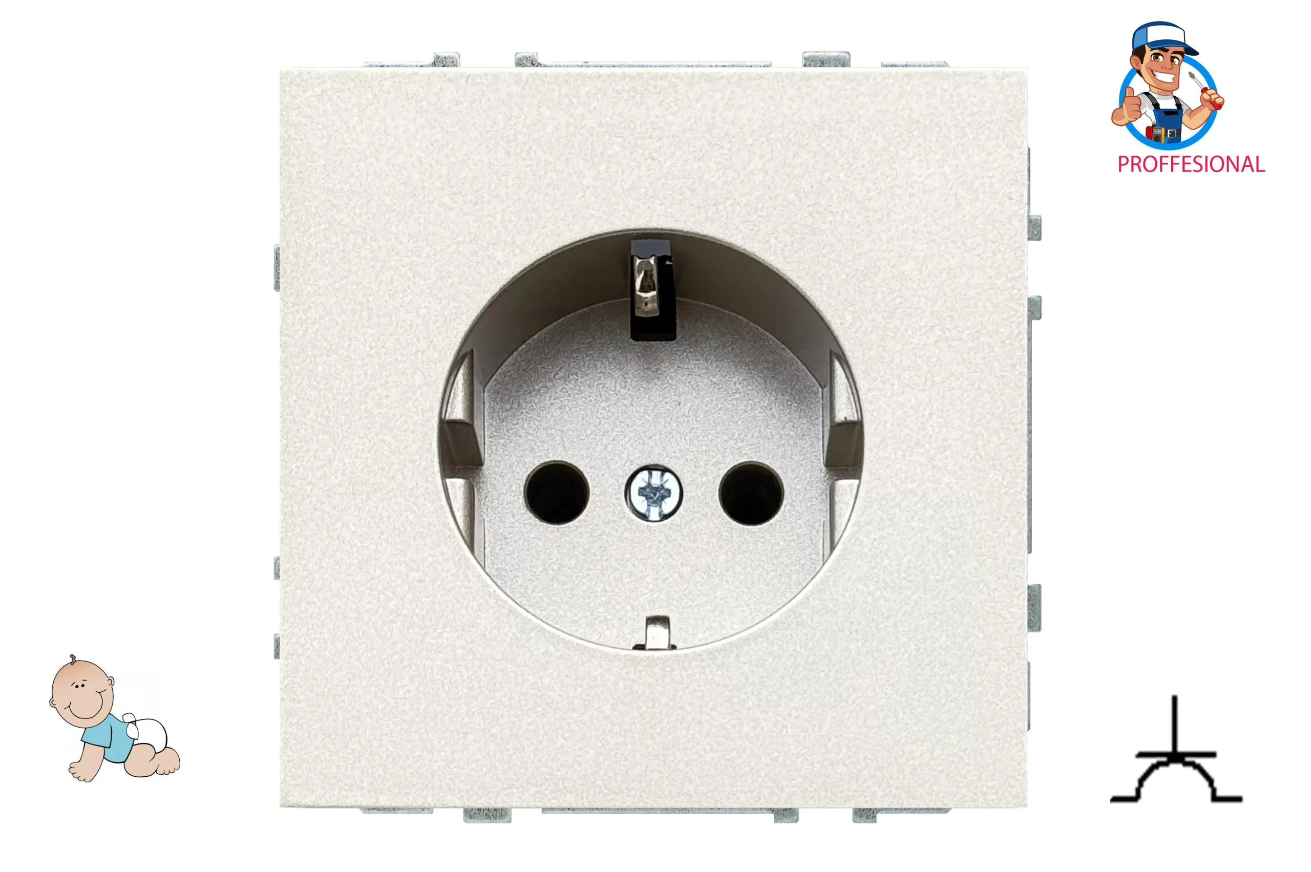 SOCKET IKL16-214-01.M/CH MODERN CHAMP