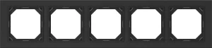 FRAME 5PL. BLACK R05 QR 1000