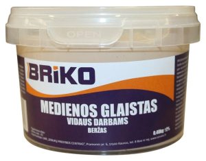 ШПАКЛЕВКА BRIKO ДЛЯ ДЕРЕВА БЕРЗА 0.48КГ