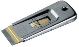 SCRAPER FOR GLASS WITH METAL BODY 0-28-500