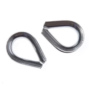 LOOPS FOR CABLE 8MM ZN DIN6899 2PCS