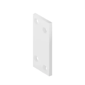 CAURUMPLATE 60X25X2,0 BALTS