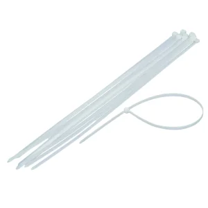 CLAMPS 3.5X140MM WHITE 100PCS