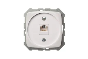 RECESSED SOCKET ALFA DAT WHITE
