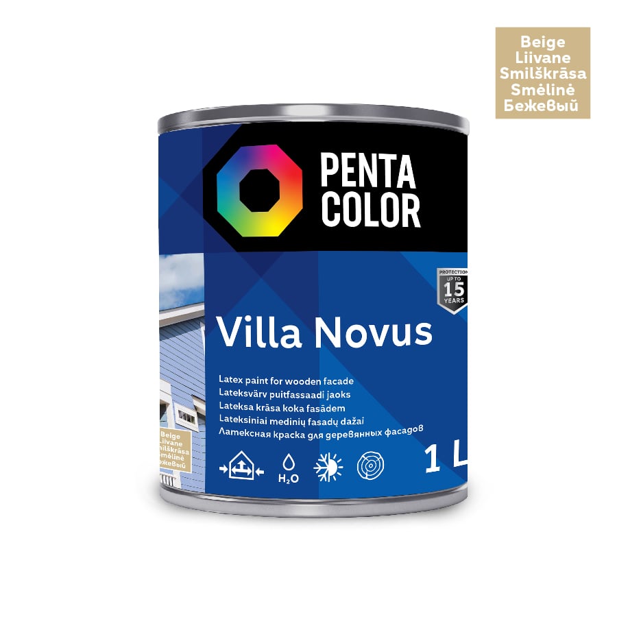 FASĀDES KRĀSA VILLA NOVUS SMILŠU KR 1L