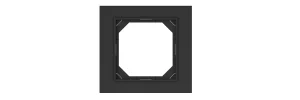 FRAME 1V BLACK MATTE R01 QR 1000
