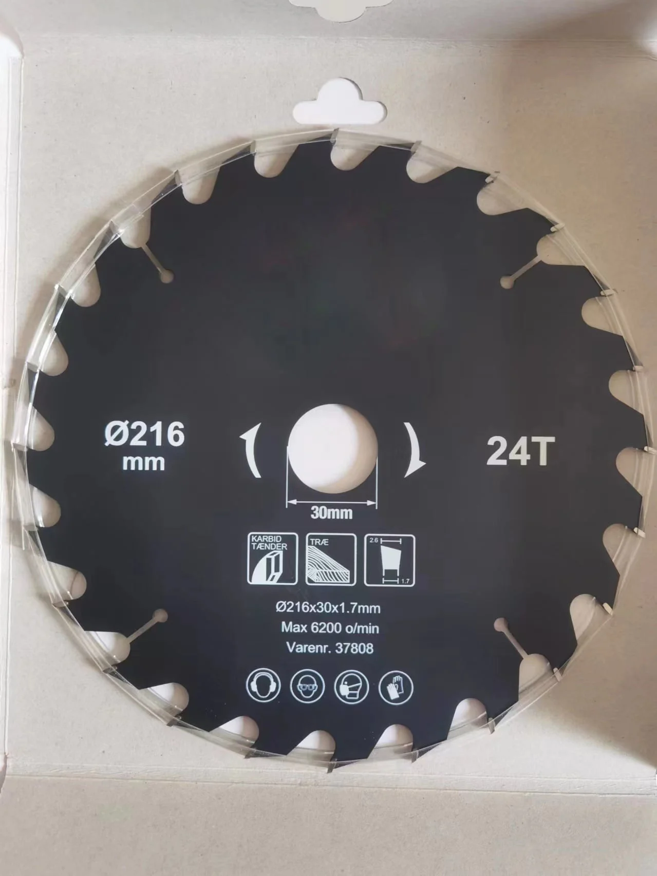 DISK WOOD SAW FORTETOOLS 165X20/16X40