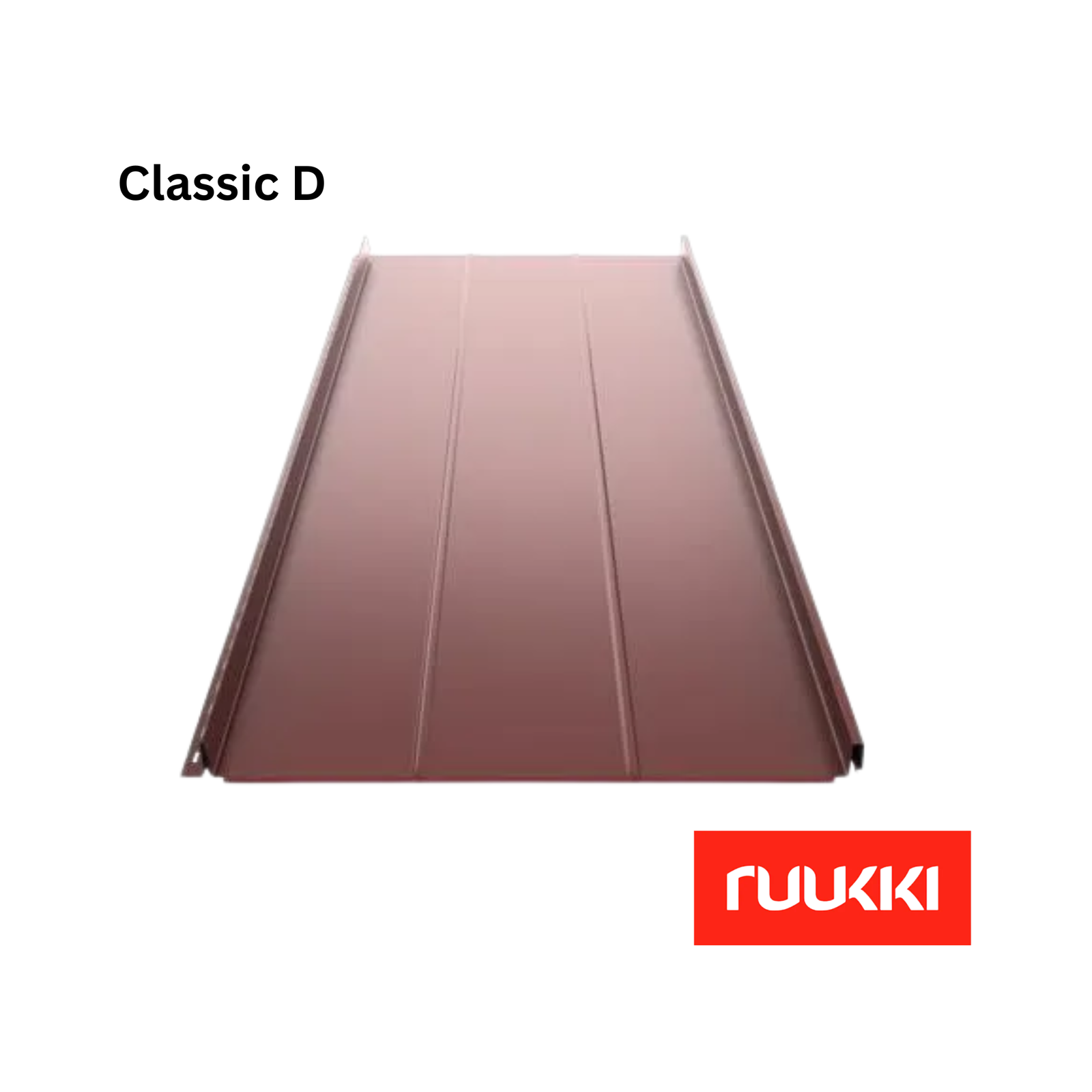 Ruukki Classic D metāla jumta profils