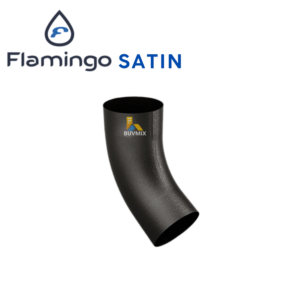 BudMat Flamingo Satin ūdensnotekas līkums Ø90mm