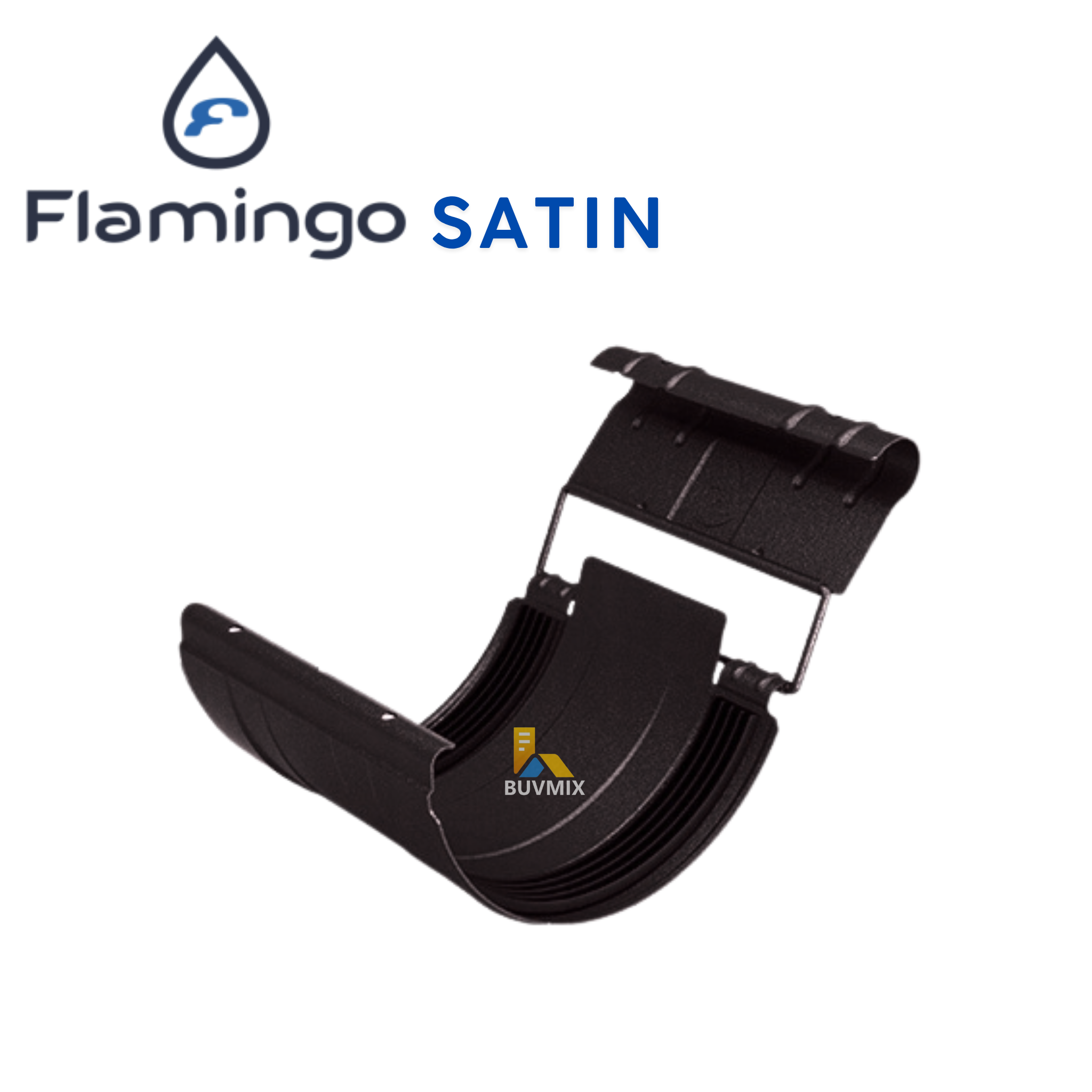 BudMat Flamingo Satin ūdensnotekas cauruļu savienotājs Ø125mm