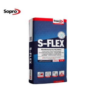 S-FLEX 201 - ļoti elastīga flīžu līme Sopro 22.5kg