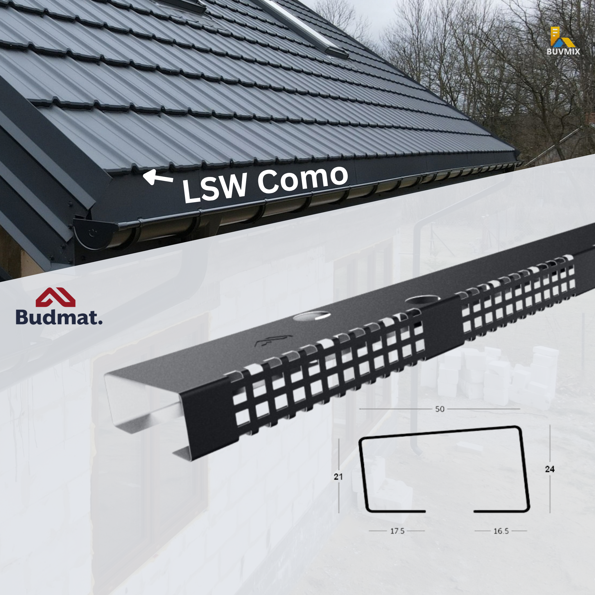 LSW Como starta ventilācijas profils